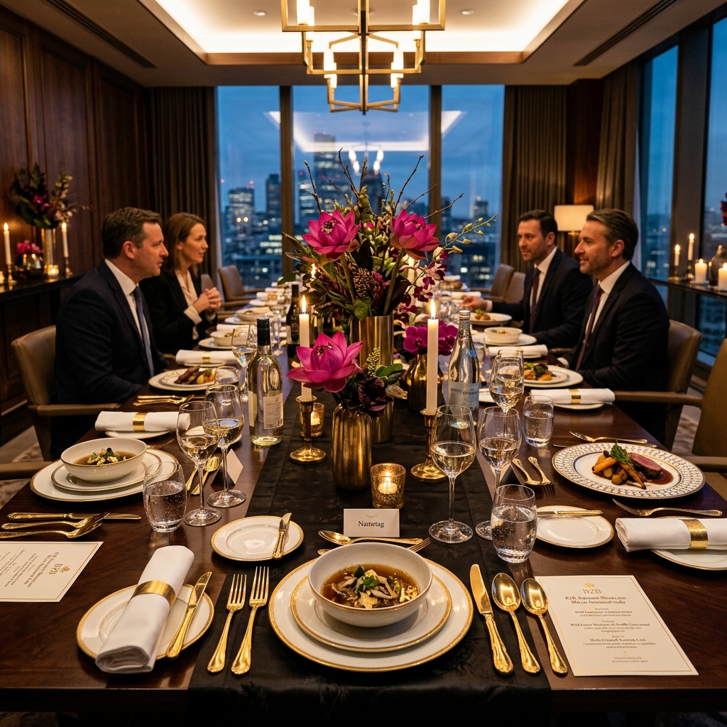 Savorix Executive Dining Banquet