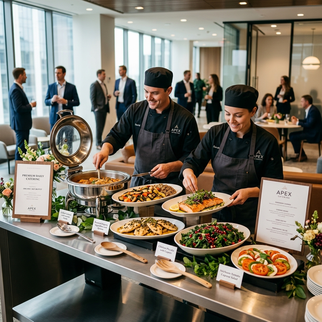 Savorix Premium Corporate Catering Service